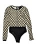 Limited Edition 100% Polyester Black Bodysuit Size 2 - photo 1