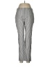 Merona 100% Cotton Chevron-herringbone Silver Casual Pants Size 6 - photo 1