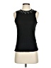 Alythea Black Sleeveless T-Shirt Size XS - photo 1