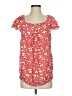 Old Navy 100% Rayon Pink Short Sleeve Blouse Size S - photo 1