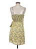 Heartloom 100% Polyester Print Yellow Casual Dress Size XS - photo 2