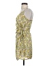 Heartloom 100% Polyester Print Yellow Casual Dress Size XS - photo 5