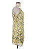Heartloom 100% Polyester Print Yellow Casual Dress Size XS - photo 4