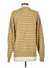 Assorted Brands 100% Cotton Stripes Gold Pullover Sweater Size S - photo 2