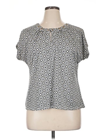 Notations Short Sleeve Top (view 1)