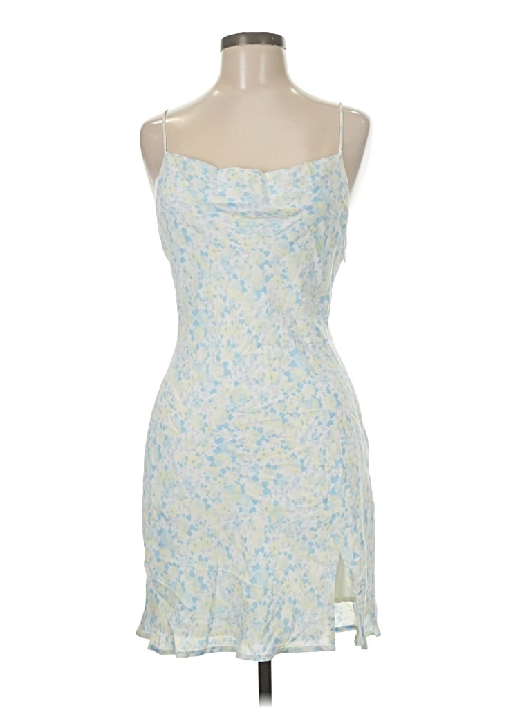 Pre-owned Cotton Candy La Cocktail Dress In Blue