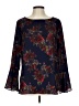 Emma & Olivia 100% Polyester Blue Long Sleeve Blouse Size L - photo 1