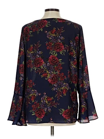 Emma & Olivia Long Sleeve Blouse (view 2)