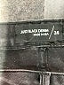 Just Black Gray Jeans Size 24 waist - photo 7