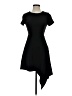 Slate & Willow Solid Black Cocktail Dress Size 0 - photo 1