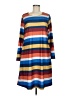 Unbranded Stripes Brown Casual Dress Size M - photo 1