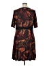 Isabel + Alice Print Brown Casual Dress Size XL - photo 2