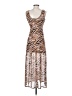 Louna Animal Print Brown Casual Dress Size XS - photo 2