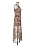 Louna Animal Print Brown Casual Dress Size XS - photo 4