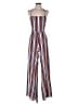 Shop17 Stripes Red Ivory Jumpsuit One size (estimated) - photo 1