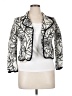 Ellen Tracy Graphic Ivory Jacket Size 14 (petite) - photo 1