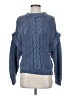 Assorted Brands 100% Cotton Blue Pullover Sweater Size XS - photo 1
