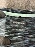 Work Out Tweed Blue Teal Active T-Shirt Size 6 - photo 7