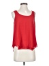 Kensie 100% Polyester Red Sleeveless Blouse Size S - photo 1