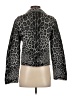 Zara Animal Print Silver Faux Fur Jacket Size S - photo 2