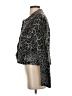 Zara Animal Print Silver Faux Fur Jacket Size S - photo 5