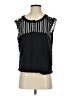 Shein Black Sleeveless Blouse Size 4 - photo 1