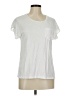 Max Studio White Short Sleeve T-Shirt Size M - photo 1