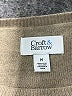Croft & Barrow 100% Acrylic Tan Pullover Sweater Size M - photo 4
