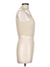 Happily Grey 100% Polyester Ivory Cardigan Size L - photo 4