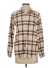 Thread & Supply 100% Cotton Plaid Tan Long Sleeve Button-Down Shirt Size S - photo 1