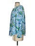 Talbots 100% Polyester Blue 3/4 Sleeve Blouse Size XS - photo 5