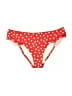 Cupshe Polka Dots Red Swimsuit Bottoms Size M - photo 1