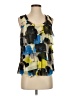 Ann Taylor LOFT 100% Polyester Blue Sleeveless Blouse Size XS - photo 1