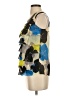 Ann Taylor LOFT 100% Polyester Blue Sleeveless Blouse Size XS - photo 5