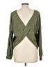 Unbranded 100% Polyester Green Pullover Sweater Size L - photo 2