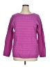 Talbots Argyle Pink Purple Pullover Sweater Size XL - photo 1
