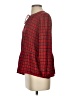 Ann Taylor LOFT Red 3/4 Sleeve Blouse Size XS - photo 5