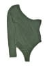 Nasty Gal Inc. 100% Polyester Green Bodysuit Size 0 - photo 2