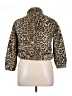 Treasure & Bond 100% Polyester Animal Print Brown Cardigan Size 14 - 16 - photo 2