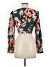 Marissa Webb 100% Recycled Polyester Green Long Sleeve Blouse Size 6 - photo 2