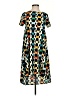 Lularoe Print Teal Casual Dress Size XXS - photo 1