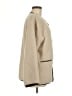 H&M 100% Polyester Ivory Coat Size M - photo 4