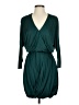 Tibi Solid Teal Cocktail Dress Size XS - photo 1