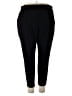 Shein Curve Solid Black Active Pants Size 4X - photo 2