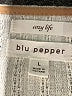 Blu Pepper Ivory Cardigan Size L - photo 7