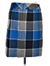 Talbots Plaid Blue Wool Skirt Size 10 - photo 2