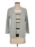Alfred Dunner Gray Cardigan Size S (estimated) - photo 1