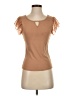Shein Tan Short Sleeve Top Size S - photo 1