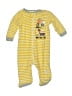 Gerber 100% Cotton Stripes Yellow Long Sleeve Onesie Size 0-3 mo - photo 1