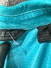 Express 100% Leather Teal Cardigan Size 13 - 14 - photo 7